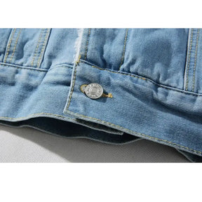 Jaqueta Jeans Masculina Moderna Bellvian - BL176
