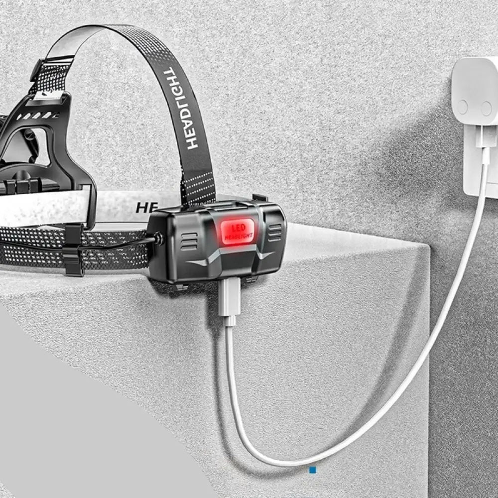 Lanterna de Cabeça Zoom Ultra Potente - Carregamento USB 010