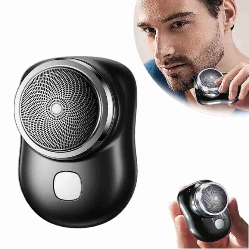 Mini Barbeador Elétrico Portátil À Prova D’água - BladeMax 051