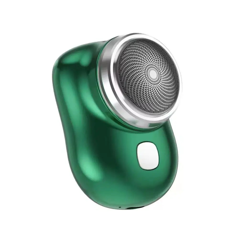 Mini Barbeador Elétrico Portátil À Prova D’água - BladeMax Verde 051