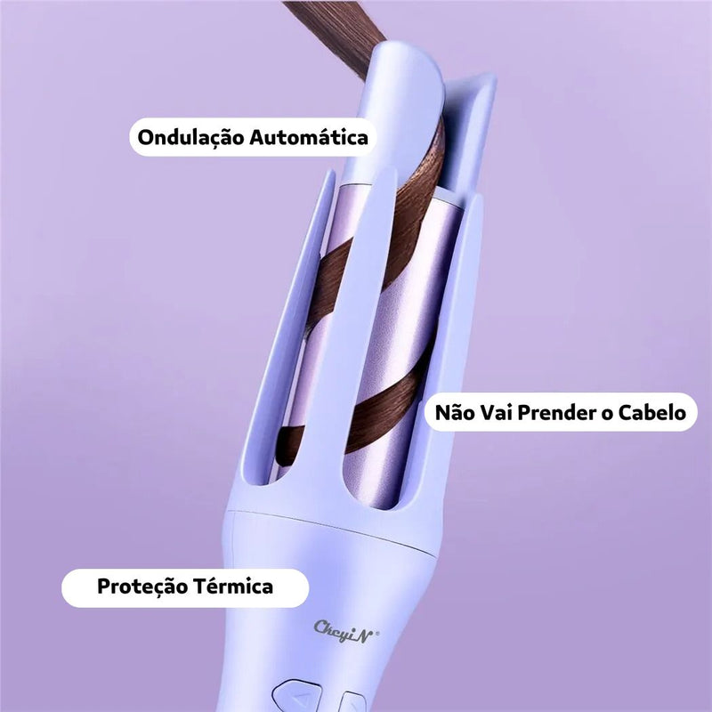 modelador de cachos, cacheador de cabelo, babyliss, modelador de cachos automatico, fazedor de cachos