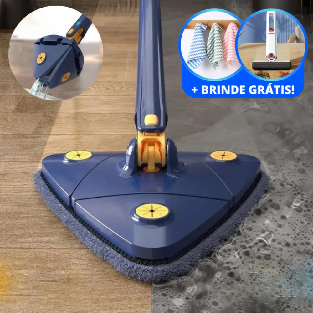 Mop de Limpeza Giratório 360° - UltraClean 047