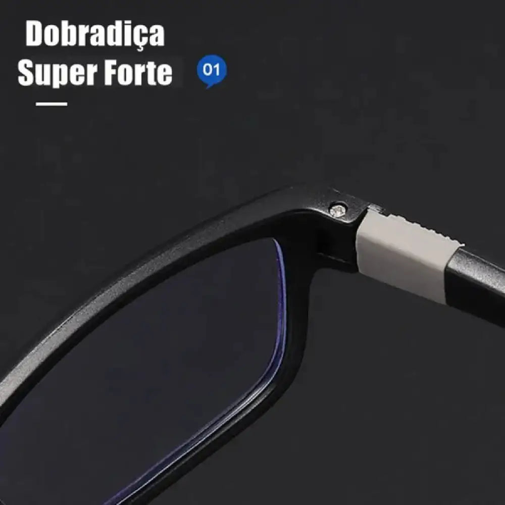 Óculos Inteligente Anti Luz Azul - Compre 01 Leve 2 040