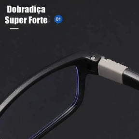 Óculos Inteligente Anti Luz Azul - Compre 01 Leve 2 040