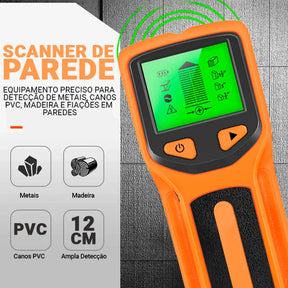 Scanner de Parede Profissional Detector Multiuso 5 em 1 033