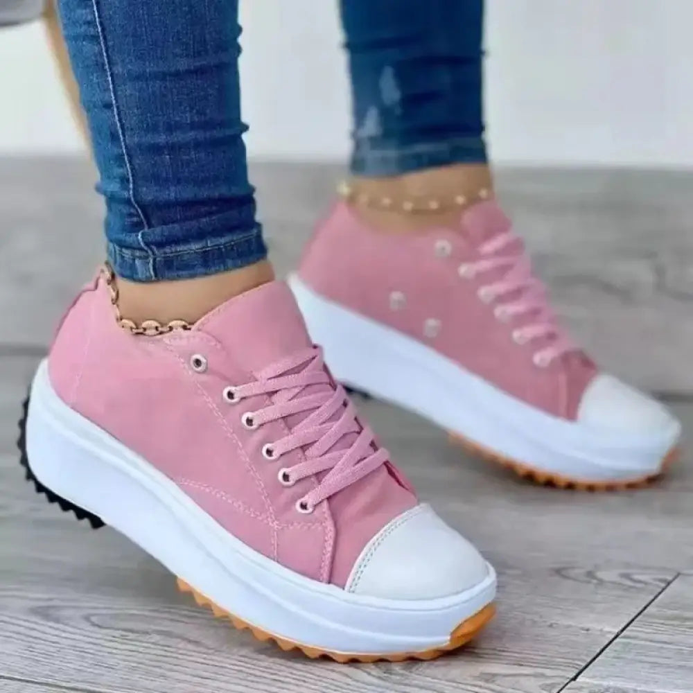 Tênis Feminino Fashion Star Rosa / 33 023