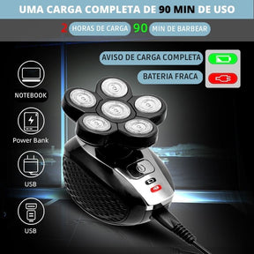 barbeador eletrico, barbeador eletrico masculino, aparelho de barbear elétrico, barbeador eletrico a prova d água, mini barbeador elétrico