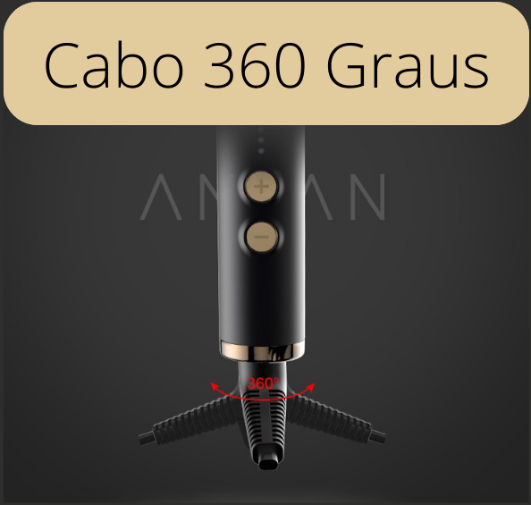 Pente Elétrico Para Barba e Cabelo