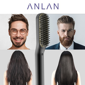 Pente Elétrico Para Barba e Cabelo