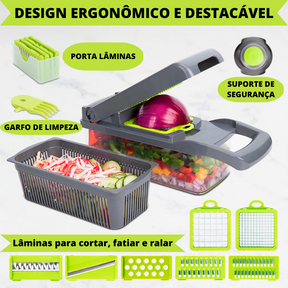 CORTADOR DE LEGUMES MULTIFUNCIONAL 12 EM 1